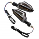 12V Motorcycle LED Turn Signal Indicator Lights For Kawasaki/Yamaha/BMW/Honda/KTM