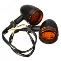 12V Motorcycle Turn Signal Lights For Harley Davidson Softail Cross Bones