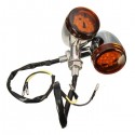 12V Motorcycle Turn Signal Lights For Harley Davidson Softail Cross Bones