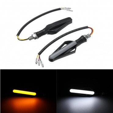 12V Motorcycle Turn Signal Flowing Lights LED Indicator Waterproof Universal