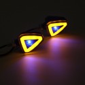 12V Motorcycles LED Turn Signal Indicator Lights Running Daytime Light Universal