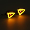 12V Motorcycles LED Turn Signal Indicator Lights Running Daytime Light Universal