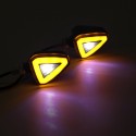 12V Motorcycles LED Turn Signal Indicator Lights Running Daytime Light Universal