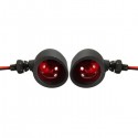 12V Universal Motorcycle Bullet Turn Signal Indicator Amber Light