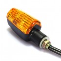 2Pcs Universal Motorcycle Motorbike Turn Signal Indicator Turning Lights Bulb Amber