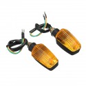 2pcs Motorcycle Motorbike Flasher Turn Signal Lamp Indicator LED Lights Universal