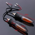 2pcs Universal Motorcycle 3 LED Turn Signal Indicator Amber Light