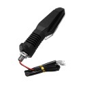 3LED 2W 12V Pair ABS Universal Motorcycle Turn Signal Lights Indicator Lamps