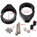 41mm Turn Signal Mount Bracket Fork Tube Relocation Clamps Indicator For Harley