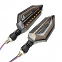 4Pcs 12V Motorcycle Yellow LED Turn Signal Indicator Lights For Kawasaki/Yamaha/BMW/Honda/KTM