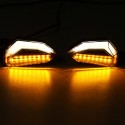 4Pcs 12V Motorcycle Yellow LED Turn Signal Indicator Lights For Kawasaki/Yamaha/BMW/Honda/KTM