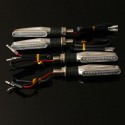 4pcs Motorcycle LED Turn Signal Indicator Amber Light