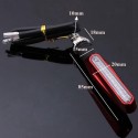 4pcs Red Motorcycle LED Turn Signal Indicator Blinkers Amber Light