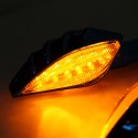 4pcs Universal Motorcycle Amber Indicator LED Turn Signal Light
