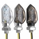 5 SMD LED Turn Signal Amber Mini Motorcycle Blinker Indicators Lights