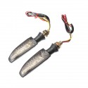 Motorcycle 4-wire Dual Color Turn Light LED Signal Light