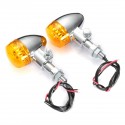 Motorcycle 9 LED Turn Signal Indicator Light Universal For Harley Chopper Bobber Cruisers