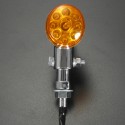 Motorcycle 9 LED Turn Signal Indicator Light Universal For Harley Chopper Bobber Cruisers