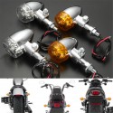 Motorcycle 9 LED Turn Signal Indicator Light Universal For Harley Chopper Bobber Cruisers