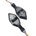 Motorcycle Arrow LED Turn Signal Lights Indicators Lamp For Harley/Suzuki