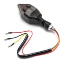 Motorcycle Arrow LED Turn Signal Lights Indicators Lamp For Harley/Suzuki