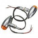 Motorcycle Bullet Turn Signal Indicator Light Lamp For Harley Chopper