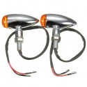 Motorcycle Bullet Turn Signal Indicator Light Lamp For Harley Chopper