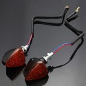 Motorcycle Motor Bike Turn Signal Indicators Light Lamp Amber