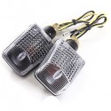 Motorcycle Motor Bike Turn Signal Indicators Light Lamp Amber