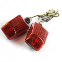 Motorcycle Motor Bike Turn Signal Indicators Light Lamp Amber