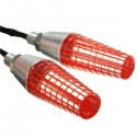 Motorcycle Red LED Turn Signal Indicator 10mm Bolt For MXC EXC KTM Supermoto