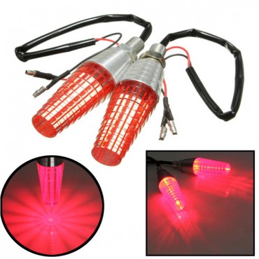 Motorcycle Red LED Turn Signal Indicator 10mm Bolt For MXC EXC KTM Supermoto
