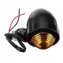 Pair 12V 5W Motorcycle Turn Signal Lights Scooter Bulbs Cafe Racer Universal 10mm