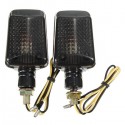 Pair 12V Motorcycle Mini Turn Signal Lights Indicators Lamps