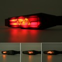 Pair Universal Motorcycle Turn Signal Light LED Indicator DRL Brake Flash Lamp