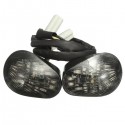 Smoke LED Turn Signal Indicator Light Lamp Flush Mount For Yamaha YZF R1 R6 R6S