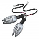 Universal 12V LED Motorcycle/Motorbike Turn Signal Indicators Blinker Lights Lamp Bulb 5colors