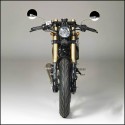 Universal 2PCS Retro Motorcycle Flasher Black Front Rear Blinker Motor Indicator Turn Lights
