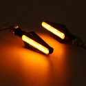 Universal Motorcycle 2 PCS Turn Signal Flowing Lights Waterproof LED Indicator