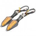 Yellow Light Universal 12V 4LED Motorcycle Turn Signal Indicators Lights Lamp