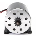 24V 500W MY1020 Electric Brushed Motor 2500Rpm w/ bracket For Scooter E-Bike Mini Bike Go Kart