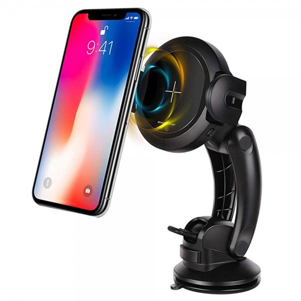 10W Infrared Sensor Car Wireless Charger Air Vent Dashboard Phone Holder Bracket for iPhone XS for Samsung S8,S9 Plus S6/S7 Edge