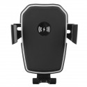 15W Car Air Outlet Qi Wireless Fast Charger 360° Rotation Charging Bracket High Power
