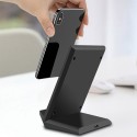 20W Vertical Wireless Fast Charger Induction Smartphone Charging Desktop Stand