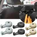 2pcs Universal Car Auto Head Rest Luggage Bags Hanger Humanized Hook Holder
