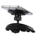 360 Dgree Car CD Slot PhonE-mount Stand Holder PU Material Seamless Adsorption