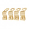 4pcs Car Seat Back Hook Head Rest Storage Hanger Bag Holder Organizer Universal