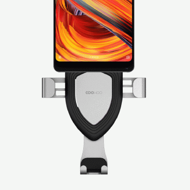 Car Phone Holder Gravity Linkage Metal Air Vent Mount for iPhone XS Max