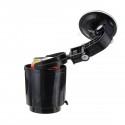 Car Auto Window Adjustable Suction Drink Beverage Black Car Cup Holder Stand Mount