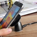 Car Wireless Charging Phone Holder Power Charger Adapter Base for Androd iPhone